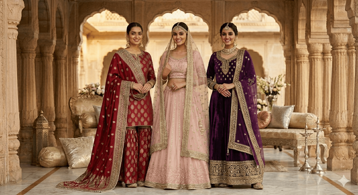 Choosing the right embroidered dupatta can transform a bridal or wedding guest outfit from beautiful to unforgettable. A well‑designed,