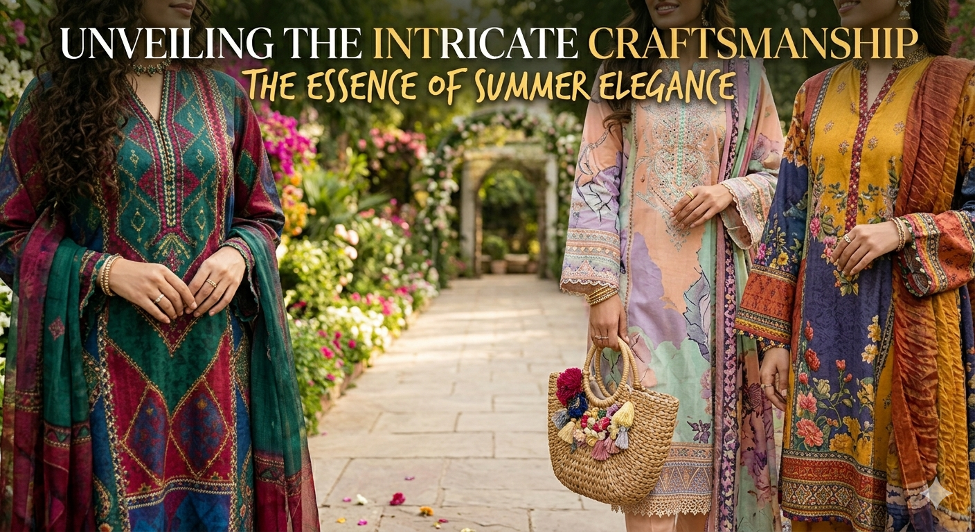 An artistic display of summer craftsmanship, featuring elaborate designs and bright colors that celebrate the season.